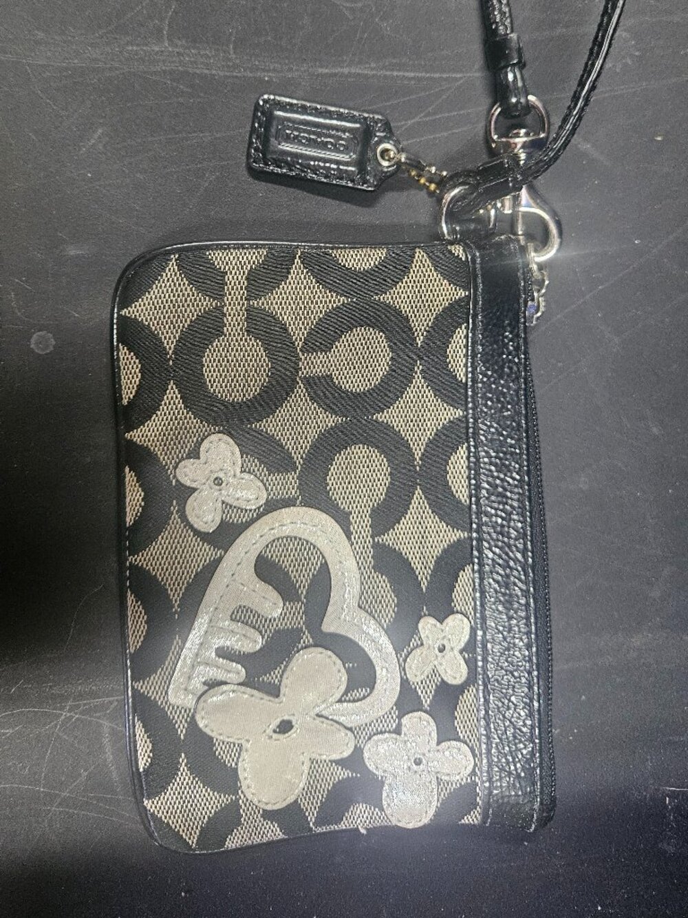 Coach Poppy Wristlet
